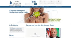 Desktop Screenshot of gruppogelati.it