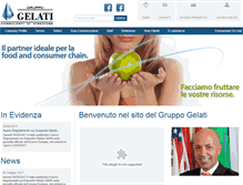 Tablet Screenshot of gruppogelati.it